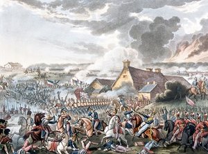 The Battle Of Waterloo — William Heath