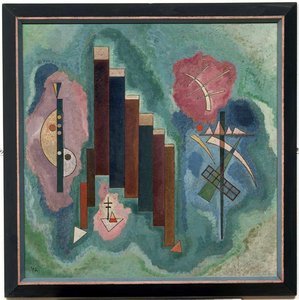Downwards — Wassily Wassilyevich Kandinsky, Abstract Expressionism
