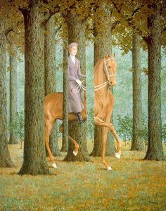 The Blank Check — René Magritte