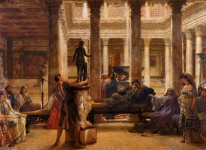 A Roman Art Lover — Lourens Alma Tadema