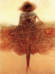 Untitled (341) — Zdzisław Beksiński, Surrealism