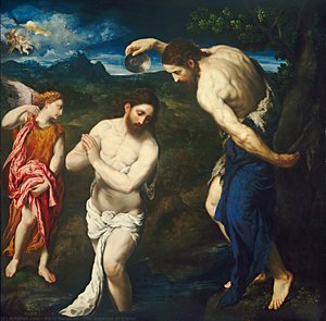 The Baptism Of Christ — Paris Bordone