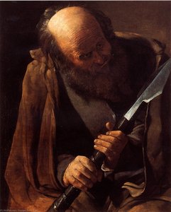 St. Thomas — Georges De La Tour, Baroque Dramatic Light