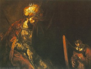 Saul And David Mauritshuis, The Hague — Рембрант, Baroque