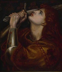 Joan Of Arc — Dante Gabriel Rossetti, Romantic Revival