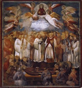 Death And Ascension Of St. Francis — Giotto Di Bondone