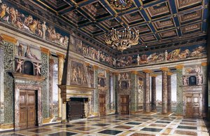 Perspective view of the Sala delle Prospettive