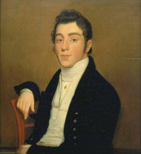 Portrait Of Mendes Cohen — Joseph Wood