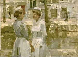 Maids From Amsterdam — Isaac Lazarus Israels