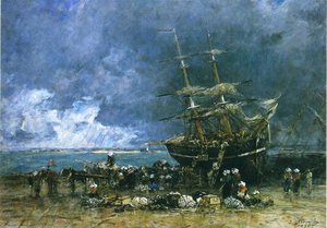 Return Of The Terre Neuvier — Eugène Louis Boudin