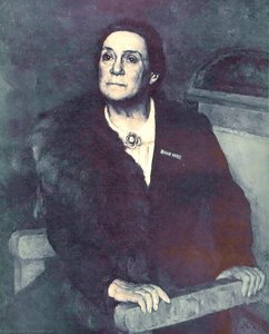 Portrait of actress V.N. Pashenina