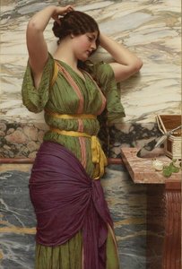 A Fair Reflection — R.b.a John William Godward