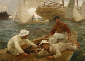 The Run Home — Henry Scott Tuke