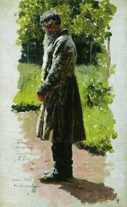 Old Farmer — Ilya Yefimovich Repin