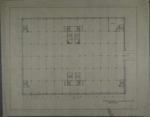 A.d.w. Main Building 2 Basement Storeys 1rst Working Design (academy Of Sciences, Floor Plan) — Franz Ehrlich, Other