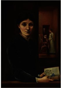 Portrait Of Georgiana Burne-jones — Edward Coley Burne-jones, Pre-raphaelite