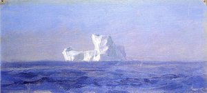 Off Iceberg, Newfoundland — Frederic Edwin Church