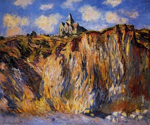 The Church At Varengeville, Morning Effect — Claude Monet