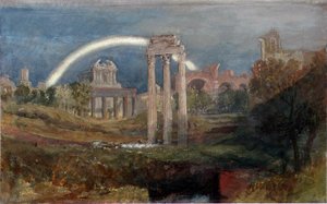 Rome: The Forum With A Rainbow — Joseph Mallord William Turner