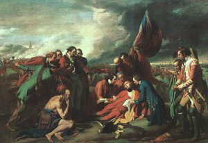 The Death Of Wolfe — Benjamin West
