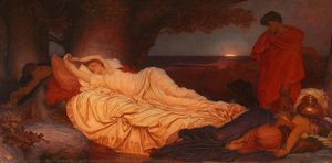 Cymon And Iphigenia — Sir Frederic Lord Leighton, Academic Romanticism