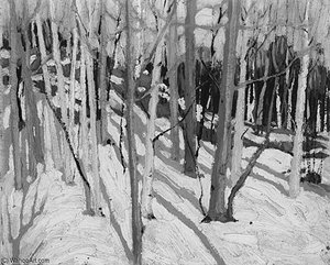 Snow In The Woods (ii) — Thomas Thompson