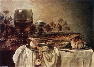 Breakfast-piece — Pieter Claesz