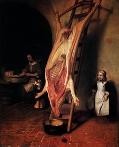 The Slaughtered Pig — Bernard Pietersz Fabritius