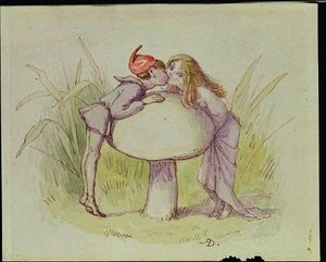 An Elf And A Fairy — Richard Doyle