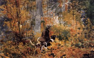 On The Trail 1 — Winslow Homer, Realism