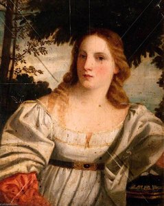 Female Figure (after Titian) — John Graham Gilbert