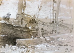 A Fish Story — Winslow Homer, American Romanticism American Romanticism