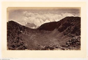 Crater Of Volcán Agua — Eadweard J Muybridge