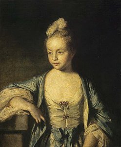 Ein Kleines Mädchen (möglicherweise Lady Frances Scott, Später Lady Douglas) — Sir Joshua Reynolds, Neoklassizismus