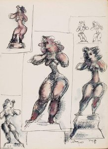 Victoria (study For Sculpture) — Chaim Gross