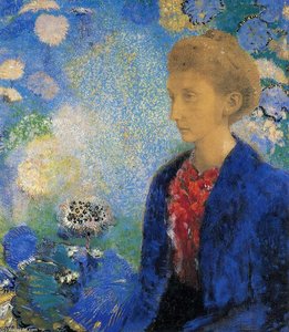 Portrait Of Madame De Demecy — Odilon Redon