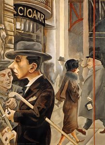 Street Scene — George Grosz
