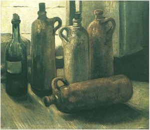 Still Life Mit Fünf Flaschen — Vincent Willem Van Gogh