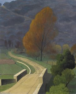 Pont Sur Le Béal — Félix Vallotton