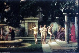 A Visit To Aesclepius — Sir Edward John Poynter