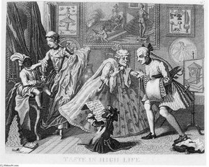 Geschmack Im Hohen Leben — William Hogarth, Baroque Realism