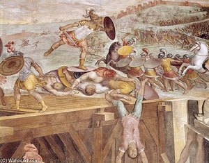 Horatius Cocles On The Sublician Bridge -