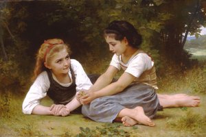 Les Noisettes — William-adolphe Bouguereau
