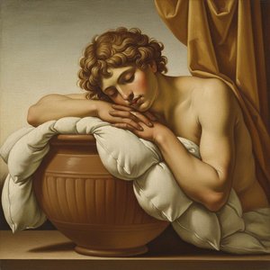 Eternal Repose In Ochre And Shadow — Marc Duvallier, Renaissance
