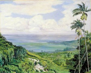 View Over Ochos Rios, Jamaica — Marianne North