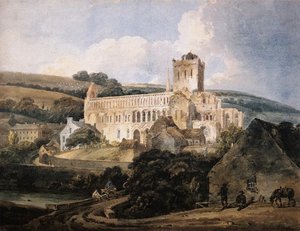 Jedburgh Abbey from the South­East