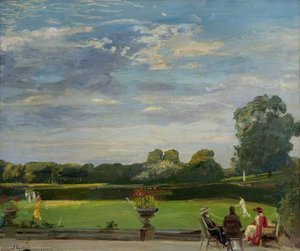 Tennis At Trent Park — Sir John Lavery