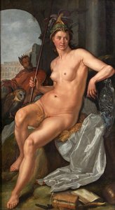 Minerva — Hendrik Goltzius, Northern Mannerism