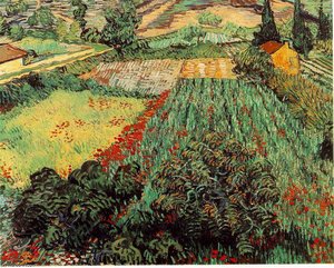 Field With Poppies, Kunsthalle Brem — Vincent Willem Van Gogh, Post-impressionism