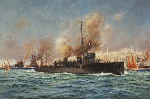Stroyer 'forester' Off Constantinople